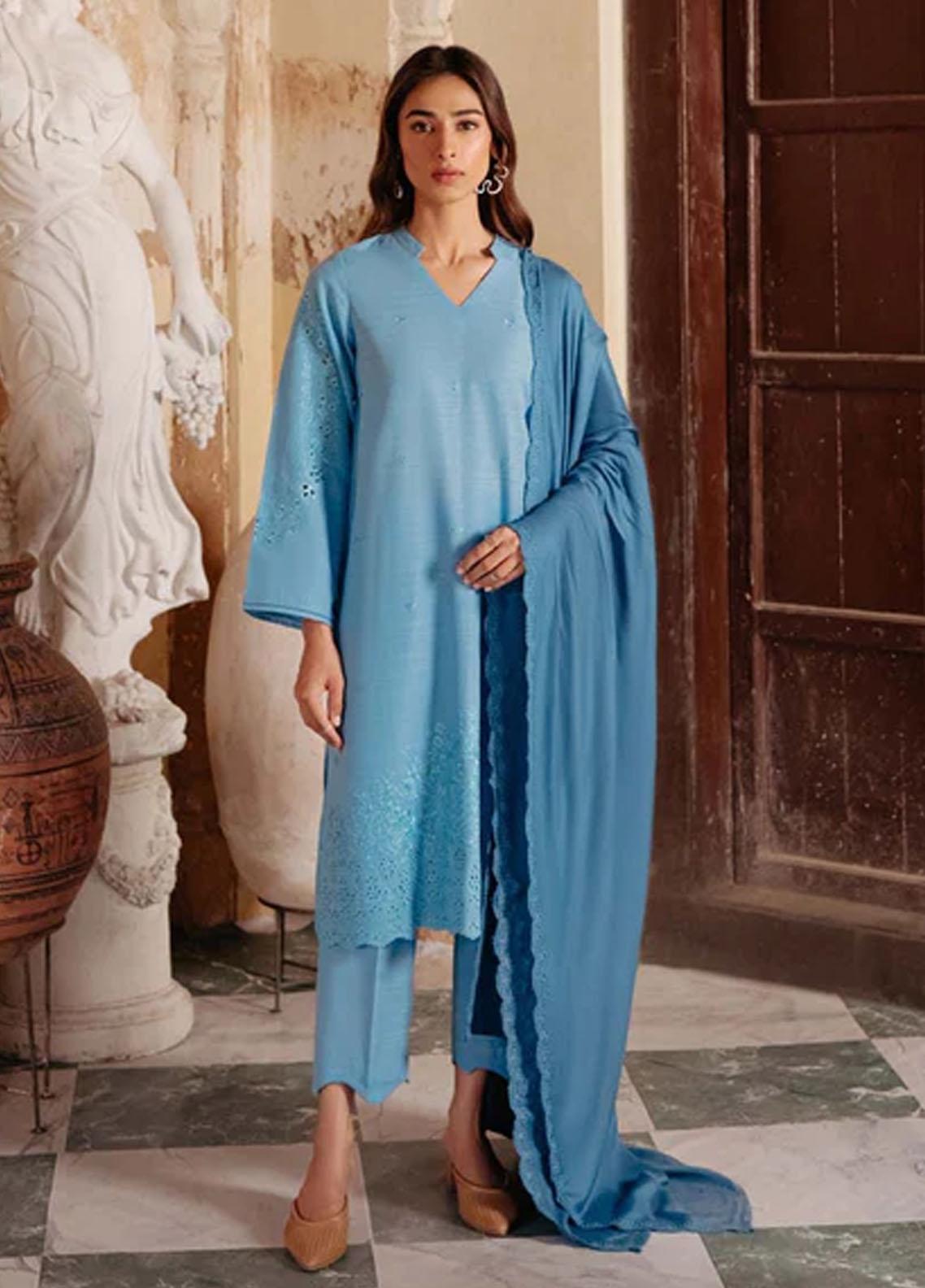 Sahar Embroidered Khaddar Winter Collection