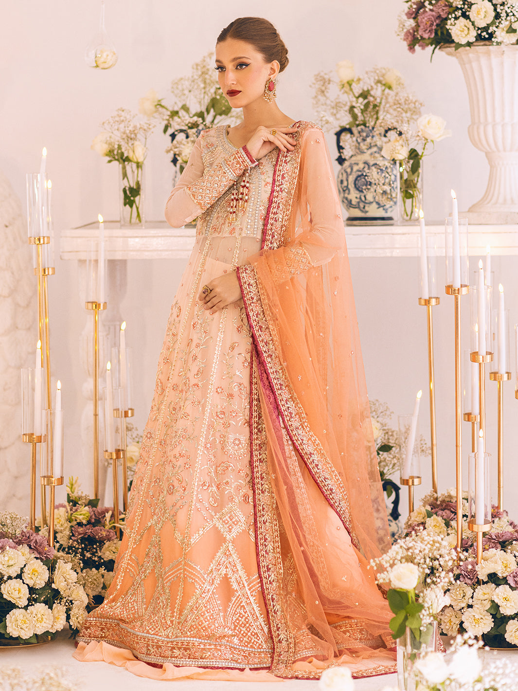 Roheenaz Sawariya Luxury Kalidaar Chiffon