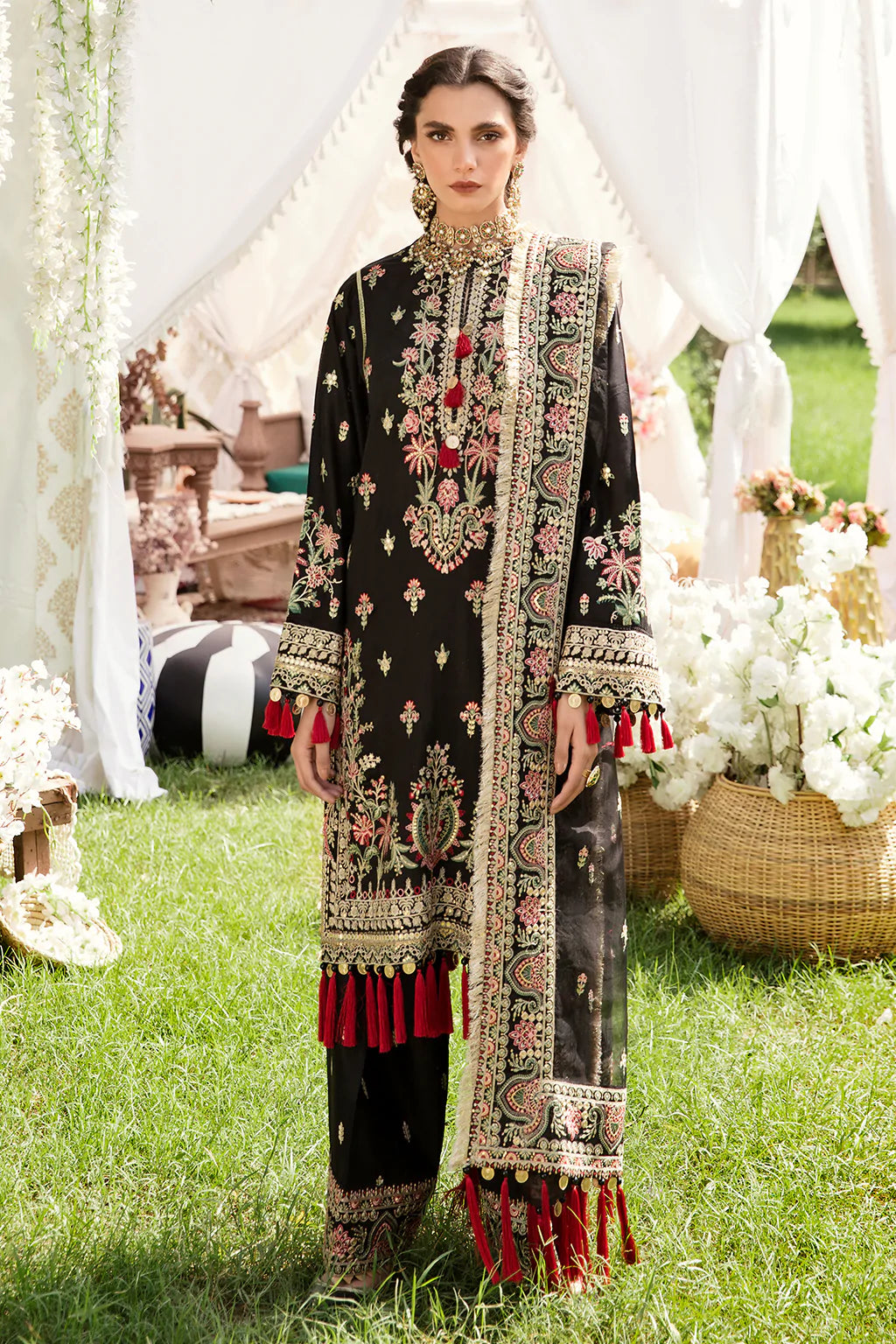 Afrozeh Gulbahaar Lawn - Japan Centre Textile