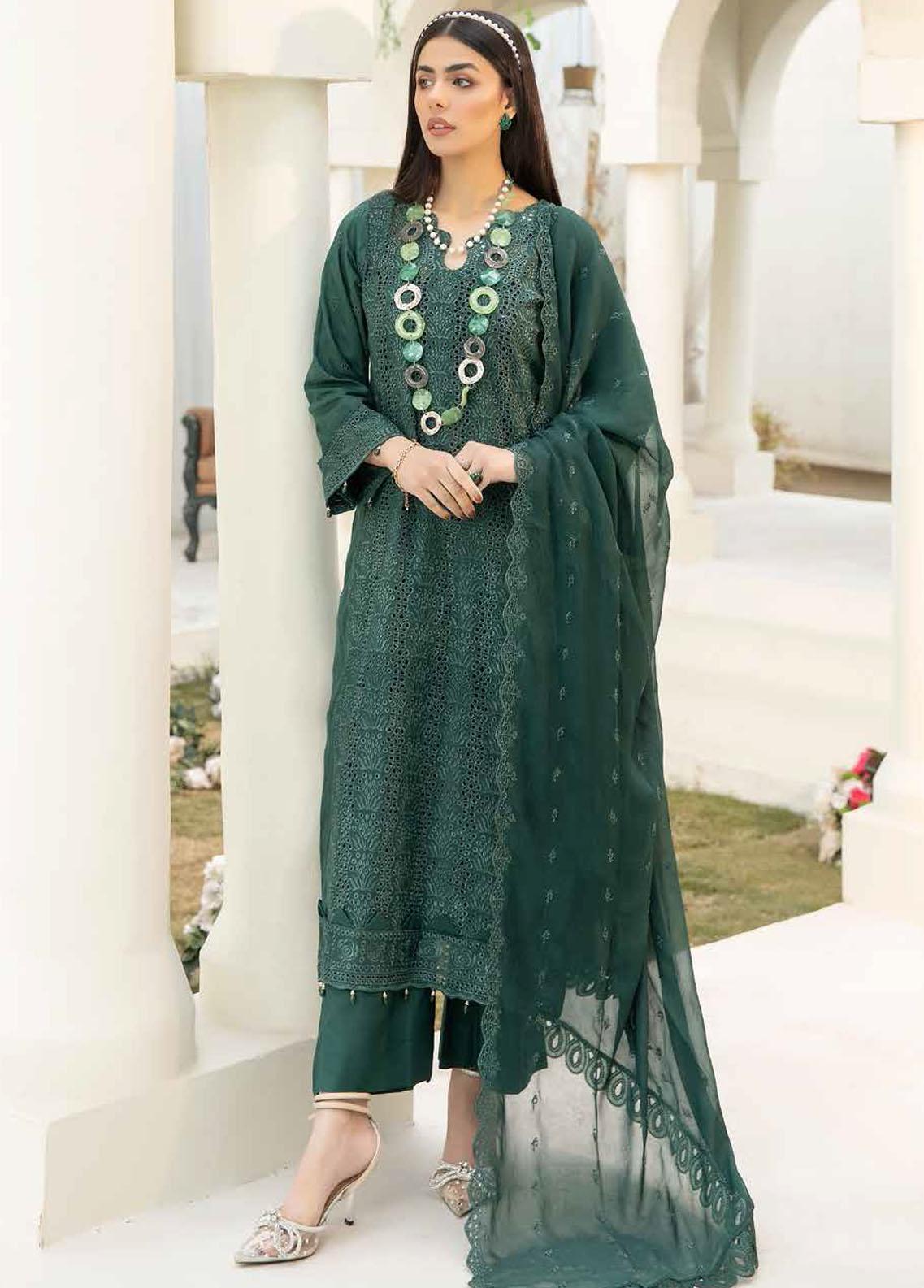 Aafreen Chikankari Schiffli Lawn