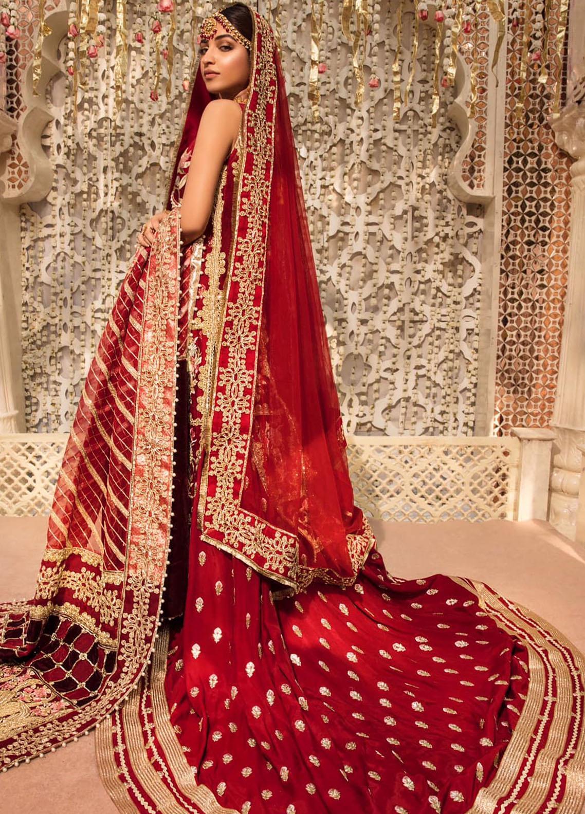 Crimson Wedding By Saira Shakira - Japan Centre Textile