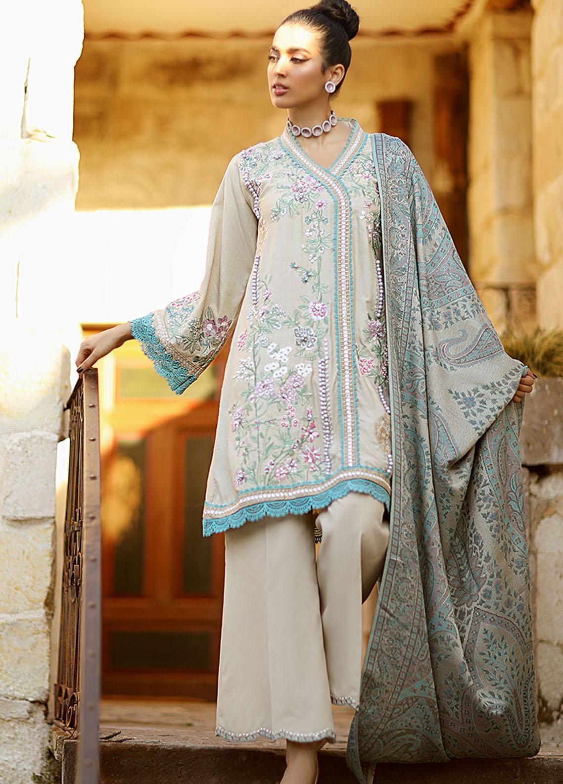 Mushq Velvet Shawl Collection