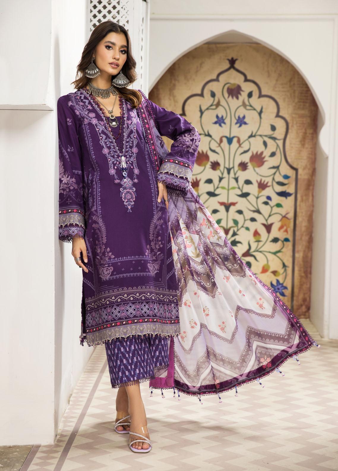 Anaya Naz Afreen Lawn - Japan Centre Textile